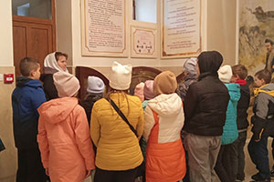 Школьники Пинского района посетили Духовно-патриотический комплекс г. Березы