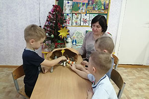 Беседа о празднике Рождества Христова с дошкольниками