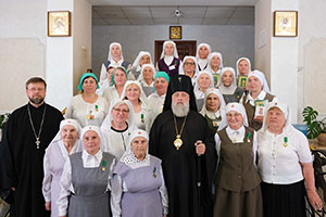 Торжественная церемония награждения сестер милосердия медалями Святой Преподобной Евфросинии Полоцкой