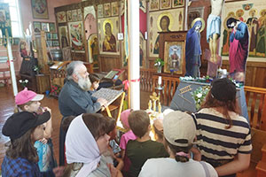 Учащиеся Здитовской средней школы посетили храм Рождества Пресвятой Богородицы