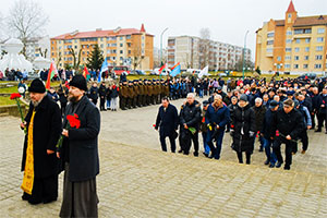 Митинг-реквием «И память, и слава, и боль»  в Духовно-патриотическом комплексе г. Березы