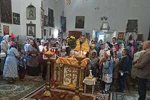 Молебен перед началом нового учебного года в дер. Черняково