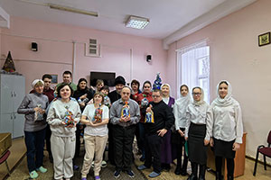 Поздравление с Рождеством Христовым в ГУ «Березовский ТЦСОН»