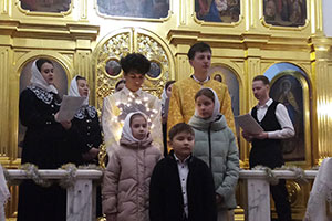 Рождественское мероприятие в аг. Селец