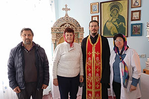 Освящение молитвенной комнаты в Сигневичской больнице сестринского ухода