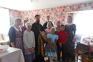 Беседа «О празднике Успения Пресвятой Богородицы» в детском доме семейного типа