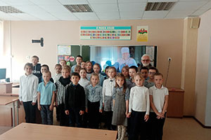 Урок, посвященный Великой Победе в Ревятичской школе