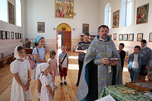 Начало занятий в Малечской воскресной школе