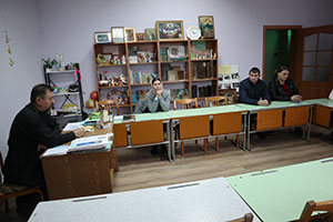 Родительское собрание в Воскресной школе храма в аг. Малеч