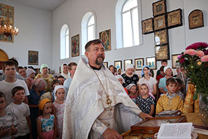 Молебен перед началом учебного года в аг. Малеч