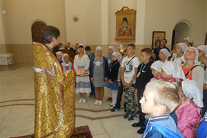 Детский православный лагерь «Юные патриоты» на Михайловской приходе г. Берёзы