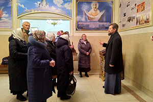 Храм священномученика Сергия Флоринского посетили паломники из г. Бреста