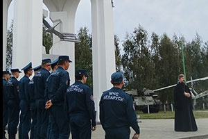 Курсанты Университета гражданской защиты МЧС посетила Духовно-патриотический комплекс