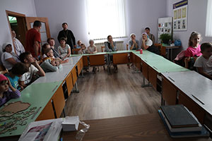Первый день занятий в Малечской воскресной школе.